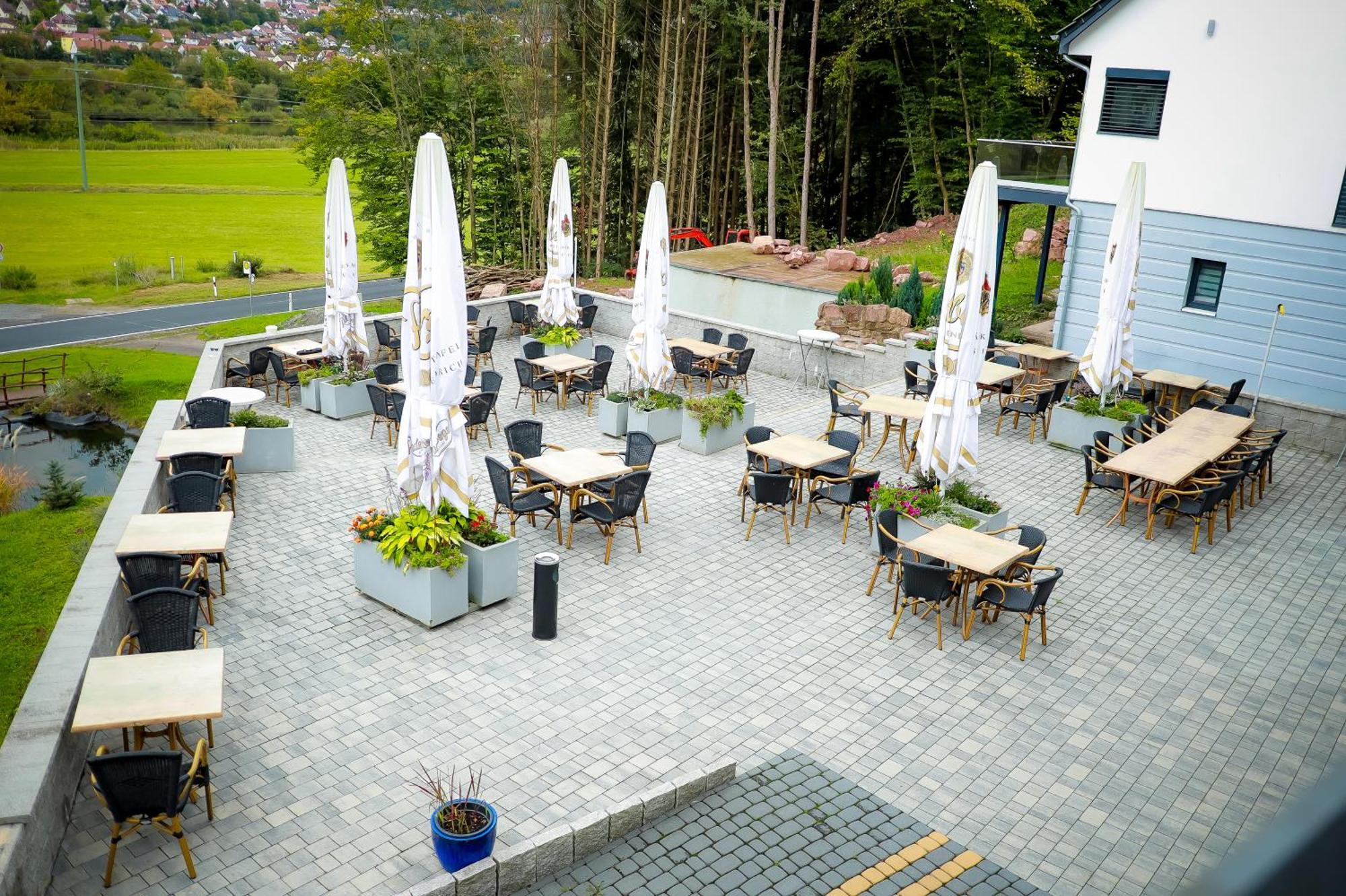 Main Spessart Terrasse Hotel & Restaurant Gemunden am Main Екстер'єр фото